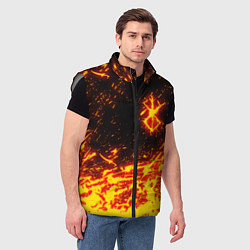 Мужской жилет БЕРСЕРК ОГНЕННОЕ КЛЕЙМО, цвет: 3D-светло-серый — фото 2
