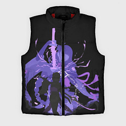 Мужской жилет Genshin Impact Raiden, цвет: 3D-красный