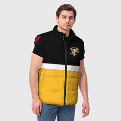 Мужской жилет Питтсбург Пингвинз НХЛ, цвет: 3D-красный — фото 2