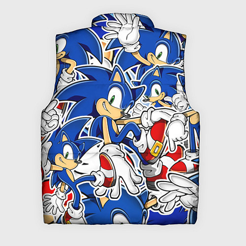 Мужской жилет SONIC ПАТТЕРН СОНИК / 3D-Светло-серый – фото 2