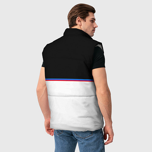 Мужской жилет BMW Два цвета / 3D-Светло-серый – фото 4