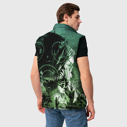 Мужской жилет Chernobylite Чернобылит игра / 3D-Черный – фото 4