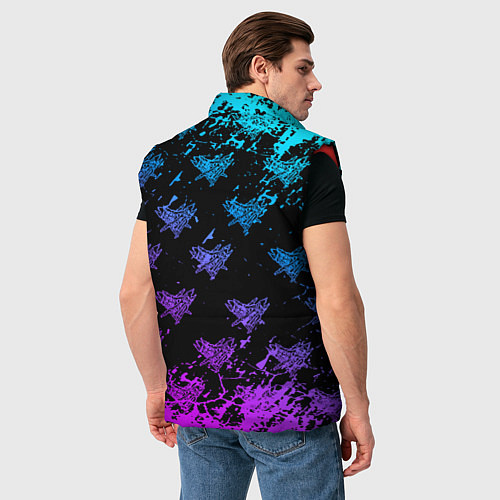 Мужской жилет Velial Squad neon / 3D-Красный – фото 4