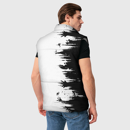 Мужской жилет DYING LIGHT 2 GOOD NIGHT AND GOOD LUCK / 3D-Светло-серый – фото 4