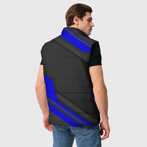 Мужской жилет Ford Форд авто / 3D-Черный – фото 4