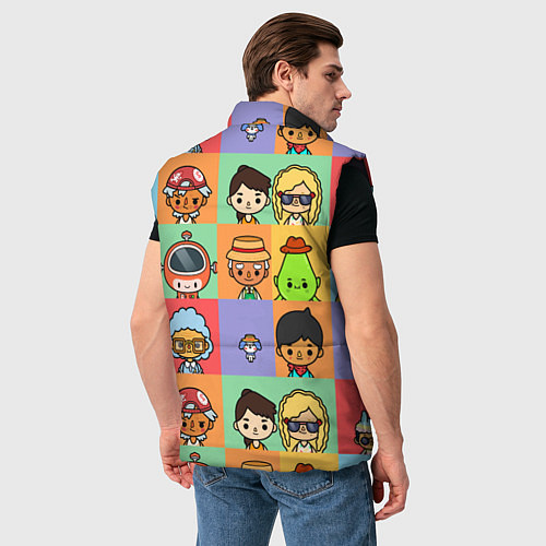 Мужской жилет TOCA BOCA WORLD HERO / 3D-Черный – фото 4