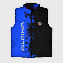 Мужской жилет Alpina Blue and Black