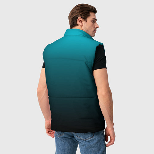 Мужской жилет Manchester City Teal Themme / 3D-Черный – фото 4