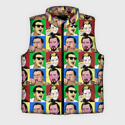 Мужской жилет ЛЕГЕНДА ДИ КАПРИО РАЗНЫЕ ОБРАЗЫ, цвет: 3D-красный