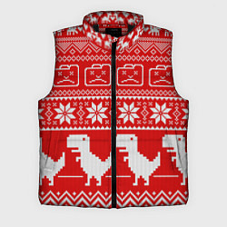 Мужской жилет Вязаный принт, цвет: 3D-черный