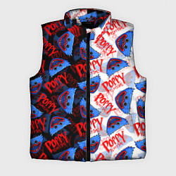 Мужской жилет POPPY PLAYTIME ПОППИ ПЛЕЙТАЙМ ХАГГИ ВАГГИ УЗОР, цвет: 3D-черный