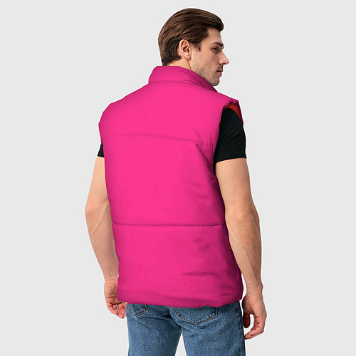 Мужской жилет Ekko and Jinx / 3D-Красный – фото 4