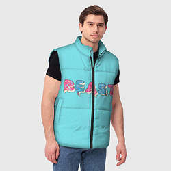 Мужской жилет Mr Beast Donut, цвет: 3D-черный — фото 2