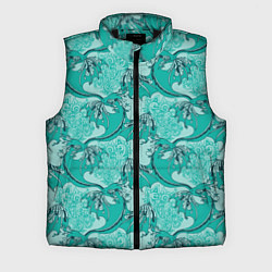 Мужской жилет Китайские дракончики, цвет: 3D-черный