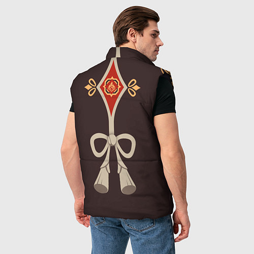 Мужской жилет КОСТЮМ ХУ ТАО HU TAO / 3D-Черный – фото 4