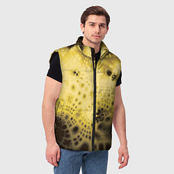 Мужской жилет Коллекция Journey Желтый 588-4, цвет: 3D-черный — фото 2