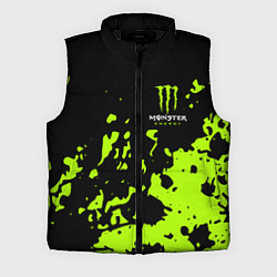 Мужской жилет Monster Energy green, цвет: 3D-черный