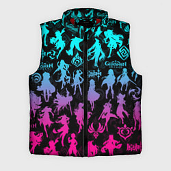 Мужской жилет ГЕНШИН ИМПАКТ НЕОН ПЕРСОНАЖИ ИГРЫ GENSHIN IM ACT L, цвет: 3D-красный