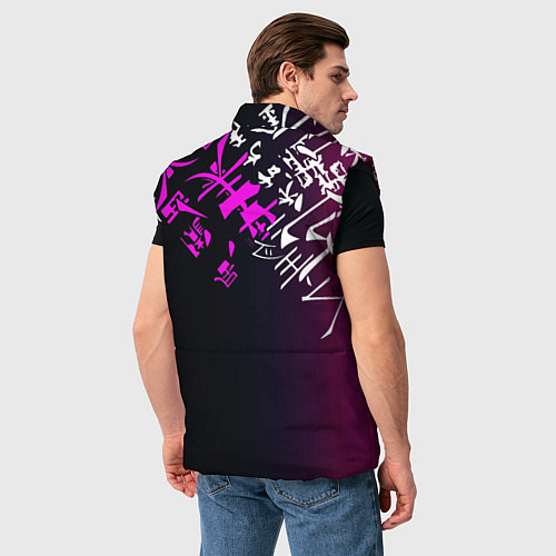 Мужской жилет Игра в кальмара 2022 Топ / 3D-Черный – фото 4
