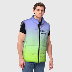Мужской жилет Чего надо?02, цвет: 3D-светло-серый — фото 2