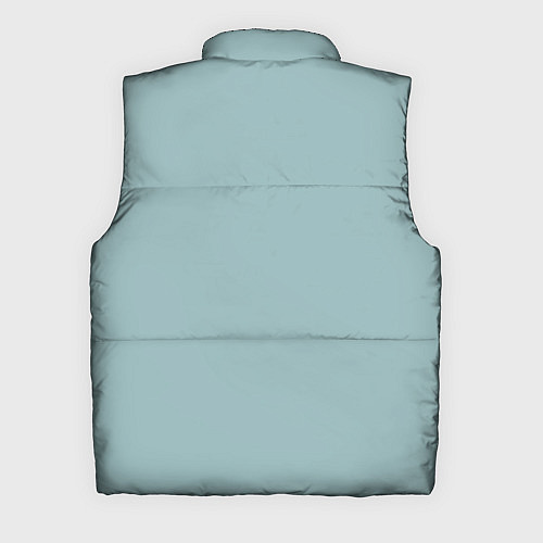 Мужской жилет Деревенский Новый Год Дед Мороз и Олень / 3D-Светло-серый – фото 2