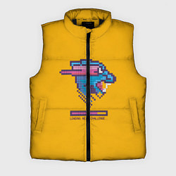 Мужской жилет Mr Beast Pixel Art, цвет: 3D-черный
