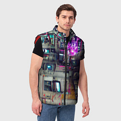 Мужской жилет Инженерия, цвет: 3D-красный — фото 2