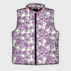 Мужской жилет 500 EURO, цвет: 3D-красный