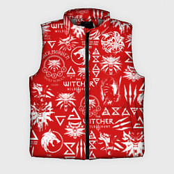 Мужской жилет THE WITCHER LOGOBOMBING ЛОГОТИПЫ ВЕДЬМАКА