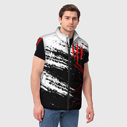 Мужской жилет The Witcher - Когти, цвет: 3D-красный — фото 2