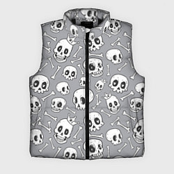 Мужской жилет Skulls & bones, цвет: 3D-черный