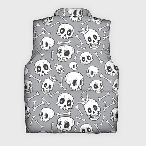 Мужской жилет Skulls & bones / 3D-Светло-серый – фото 2