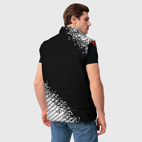 Мужской жилет MERCEDES Mercedes Краска / 3D-Красный – фото 4