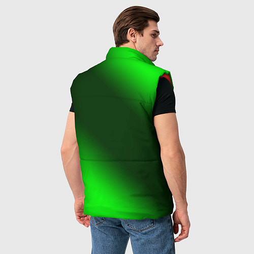 Мужской жилет ФОРЗА ХОРАЗЙЕН 5 Минимализм / 3D-Красный – фото 4