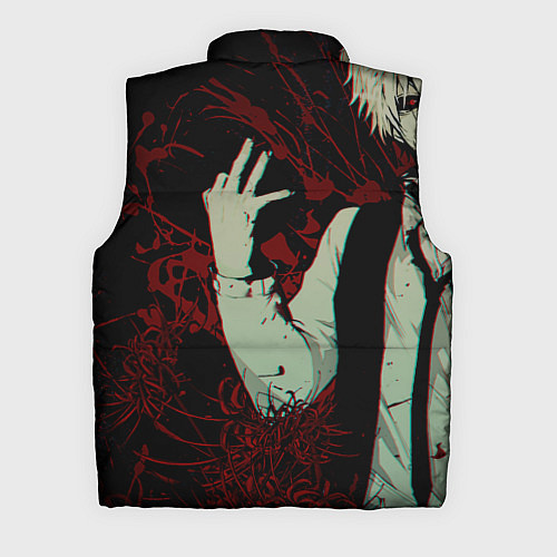 Мужской жилет Токийский Гуль и Брызги Аниме Ghoul / 3D-Светло-серый – фото 2