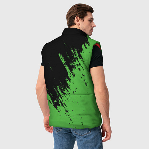 Мужской жилет Renault марка / 3D-Красный – фото 4