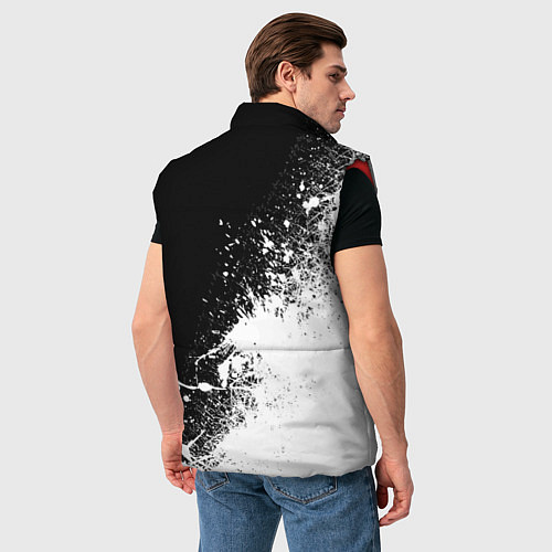 Мужской жилет Renault - Краска / 3D-Красный – фото 4