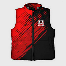 Мужской жилет Honda - Red texture