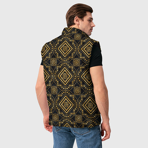 Мужской жилет Versace classic pattern / 3D-Черный – фото 4