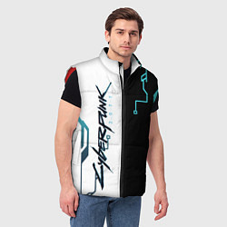 Мужской жилет Cyberpunk 2077 Game, цвет: 3D-красный — фото 2