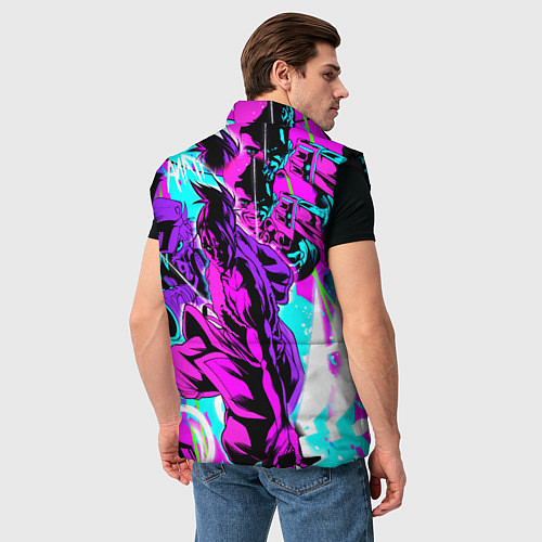 Мужской жилет Katana Zero Файтинг Катана Зеро Игра / 3D-Черный – фото 4