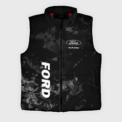 Мужской жилет Ford, Форд, Серый фон