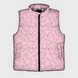 Мужской жилет Фаллос, цвет: 3D-светло-серый