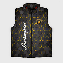 Мужской жилет Lamborghini - Золотые соты