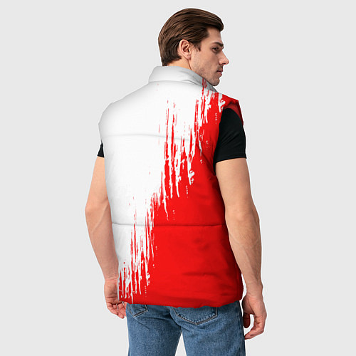 Мужской жилет TOYOTA Яркий / 3D-Красный – фото 4