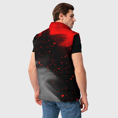 Мужской жилет АУДИ Pro Racing Огонь / 3D-Черный – фото 4