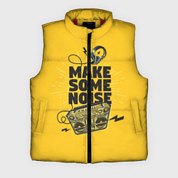 Мужской жилет Make Some Noise музыка, цвет: 3D-красный