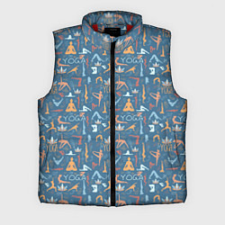 Мужской жилет Йога, Гимнастика, Медитация, цвет: 3D-красный