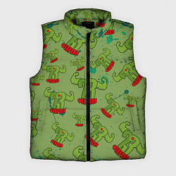 Мужской жилет Для сильной половины человечества, цвет: 3D-черный