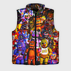 Мужской жилет Fnaf UCN, цвет: 3D-светло-серый